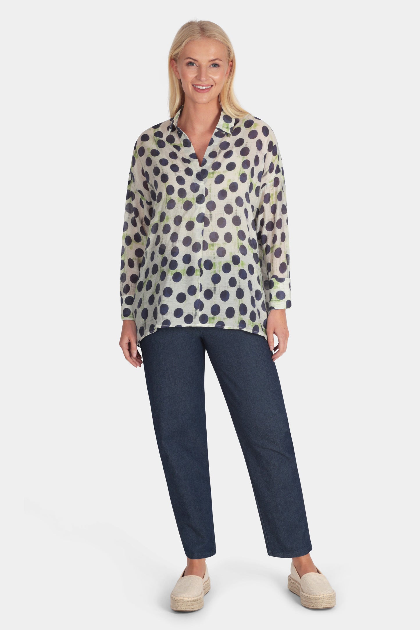 Polka Dot Blouse