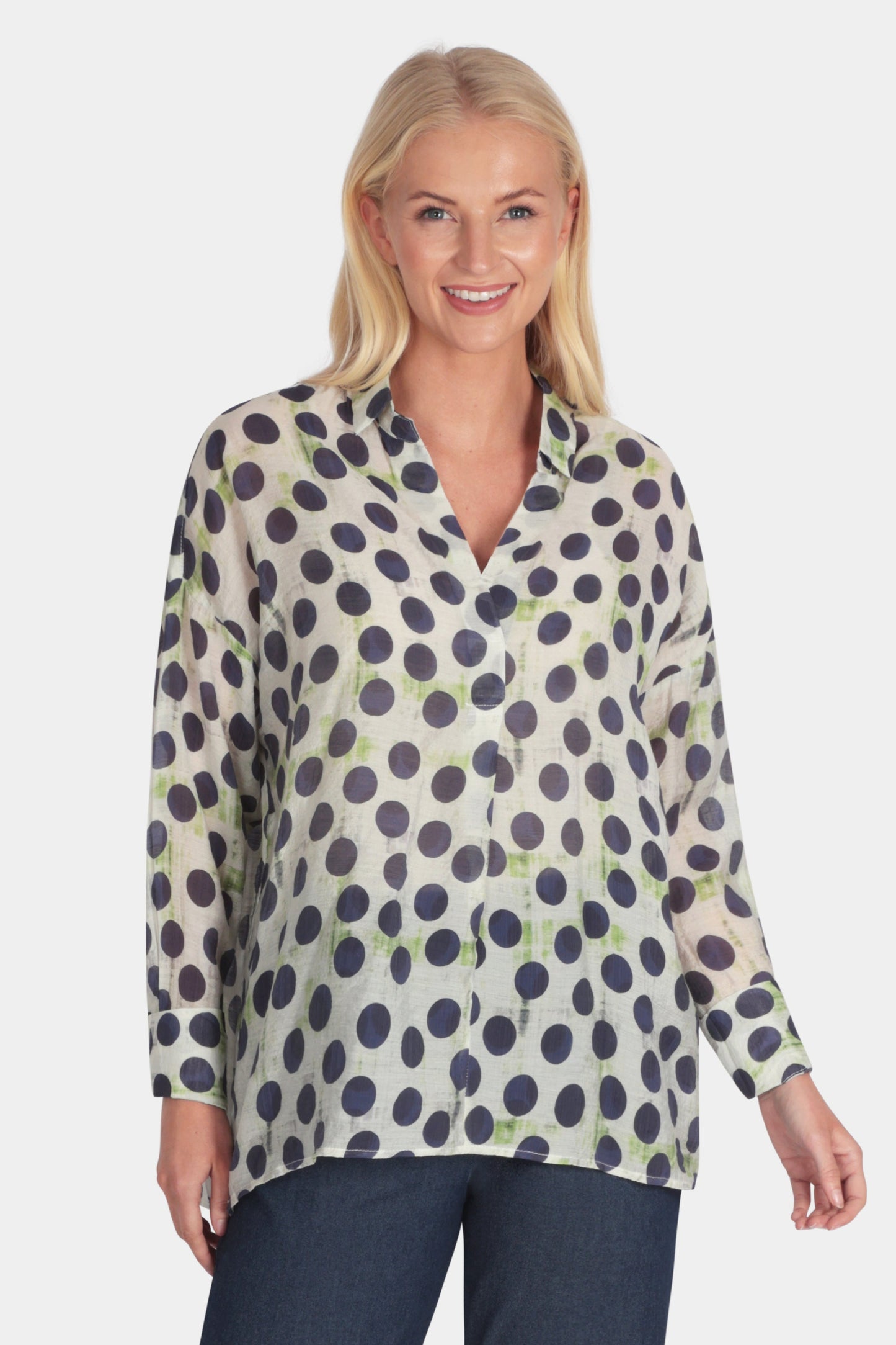 Polka Dot Blouse