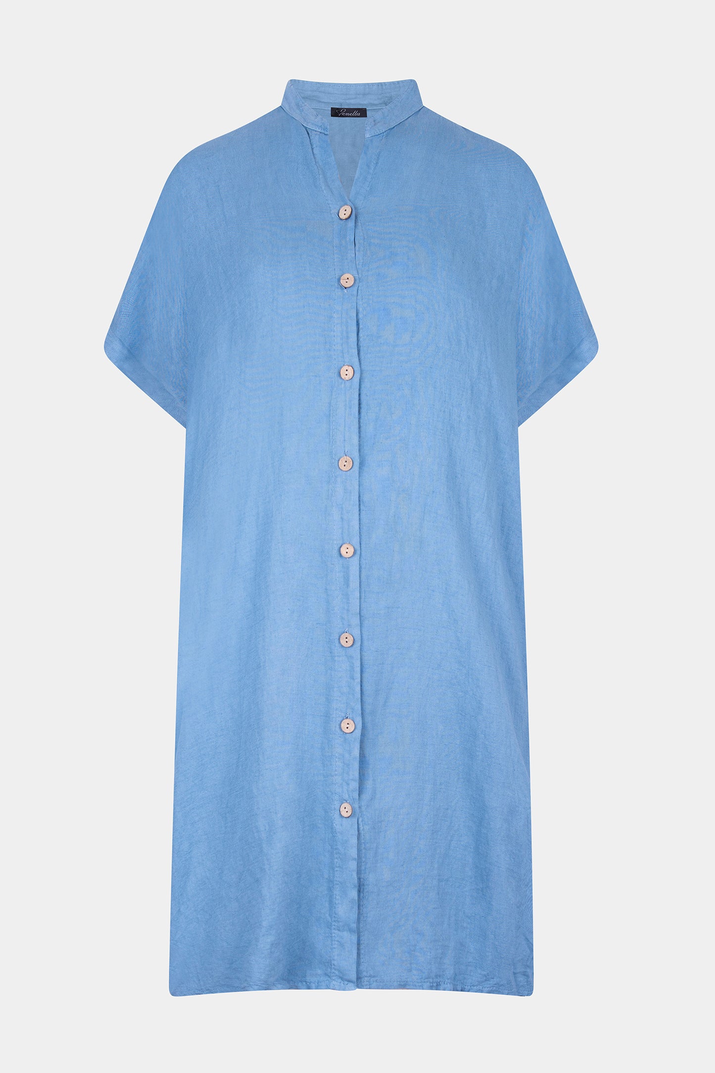 Henley Linen Shirt