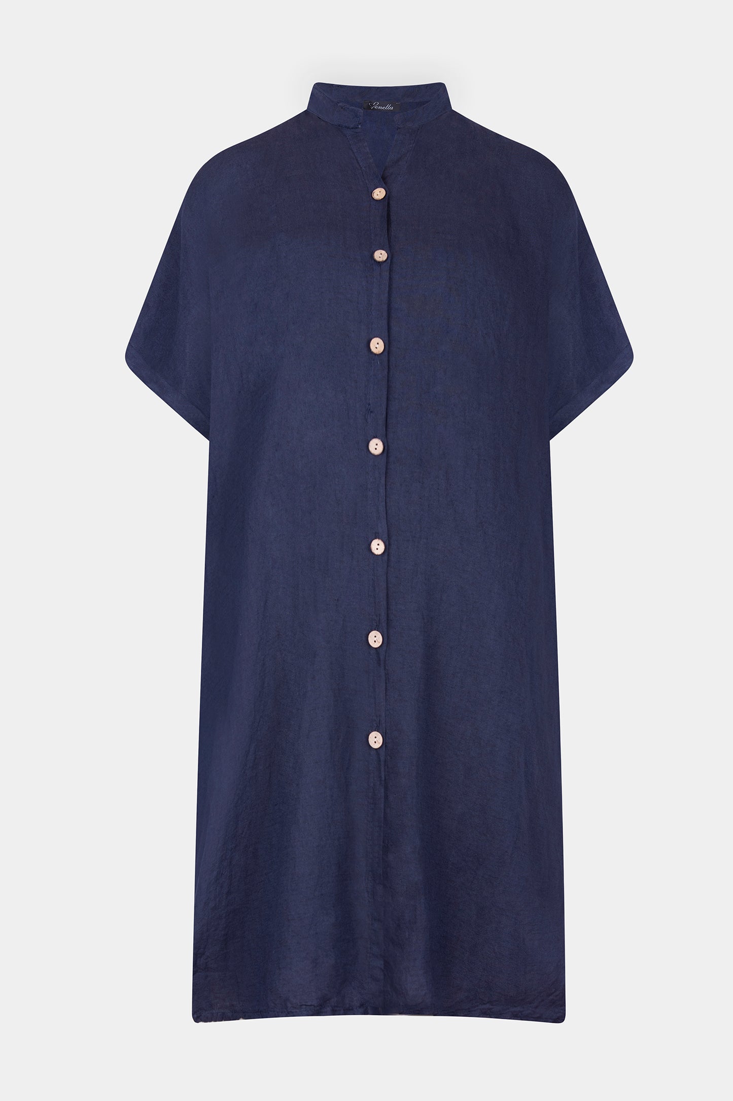 Henley Linen Shirt