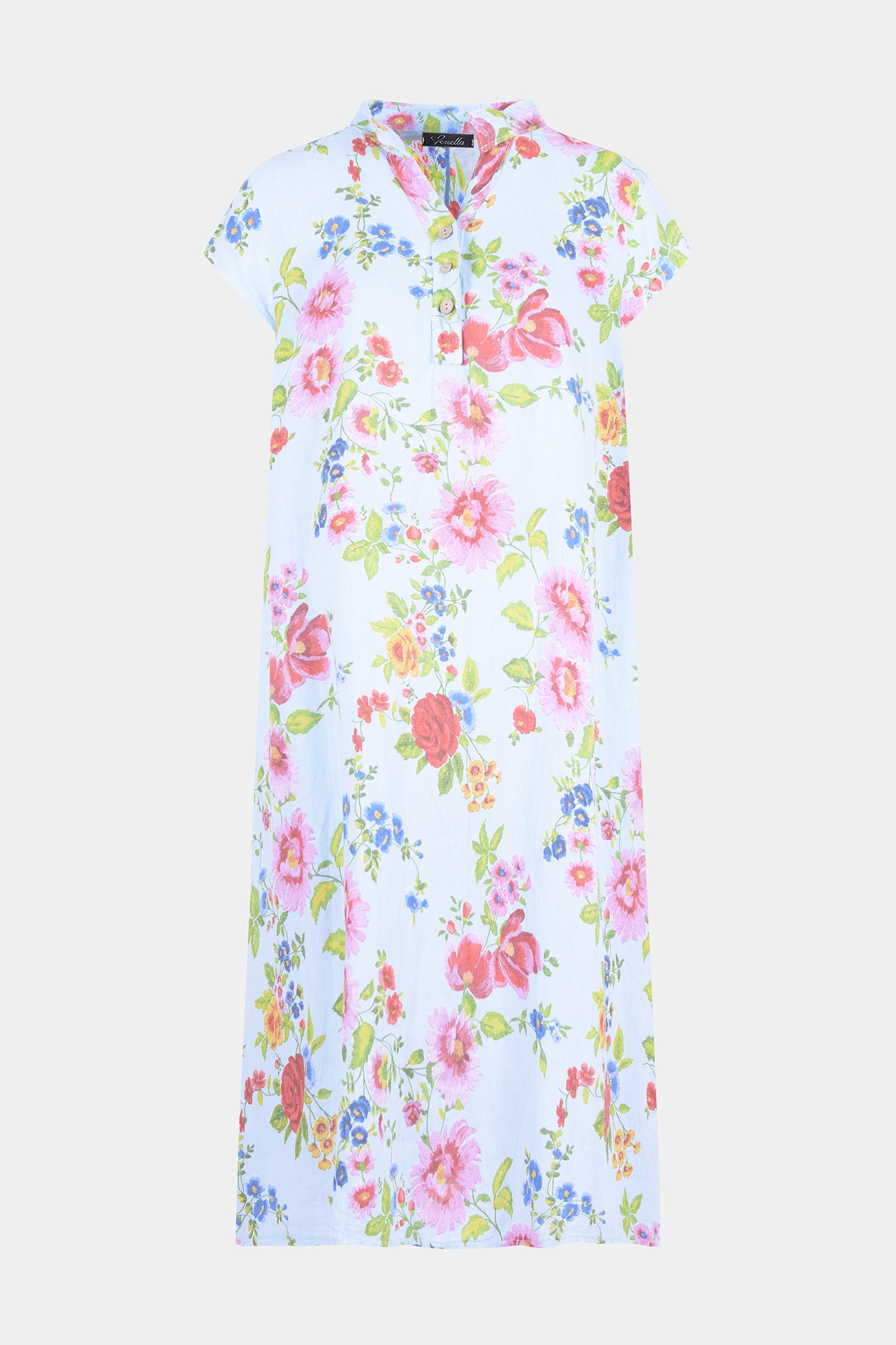 Poetess Floral Print Dress