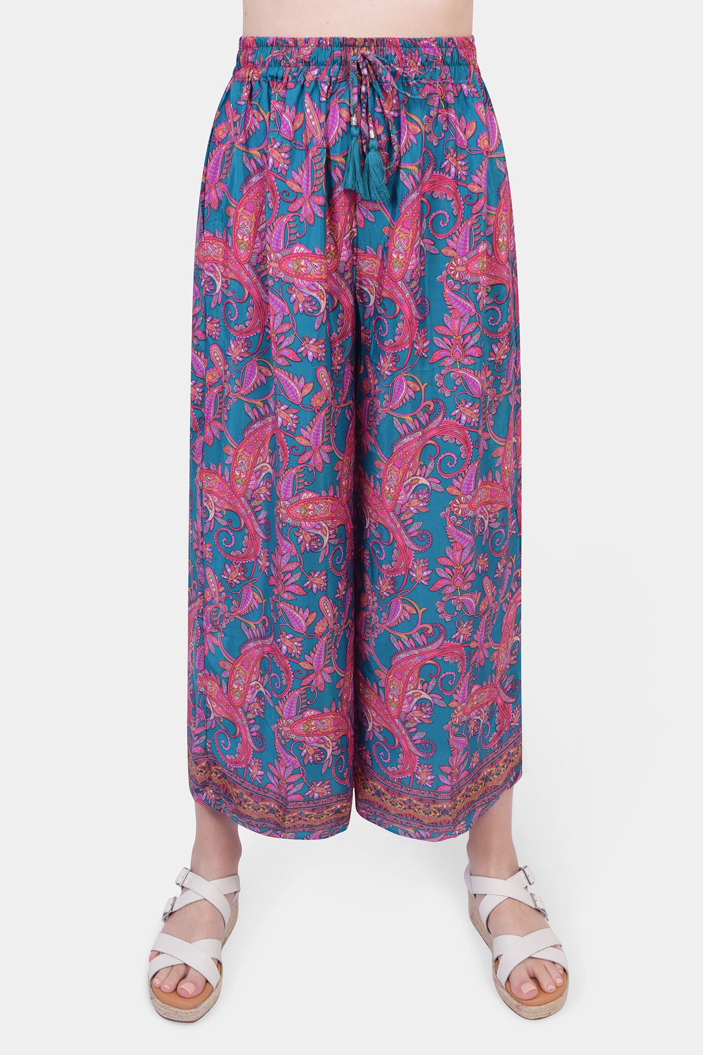 Devi Silk Trousers