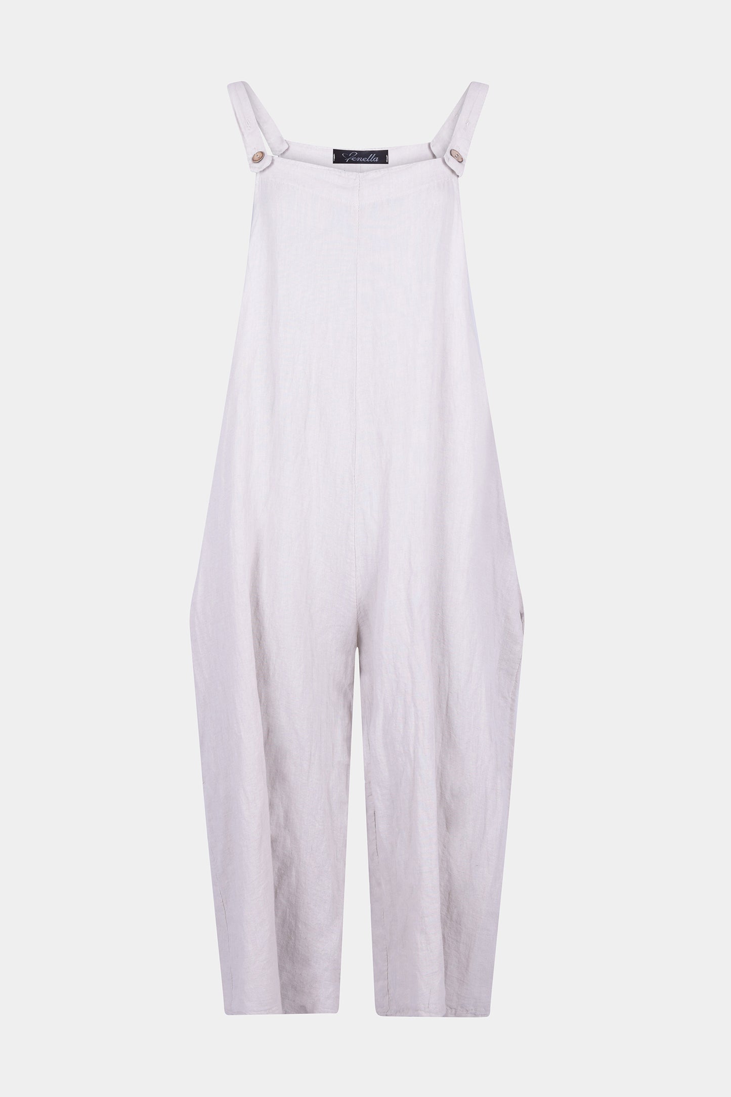 Easel Linen Dungaree