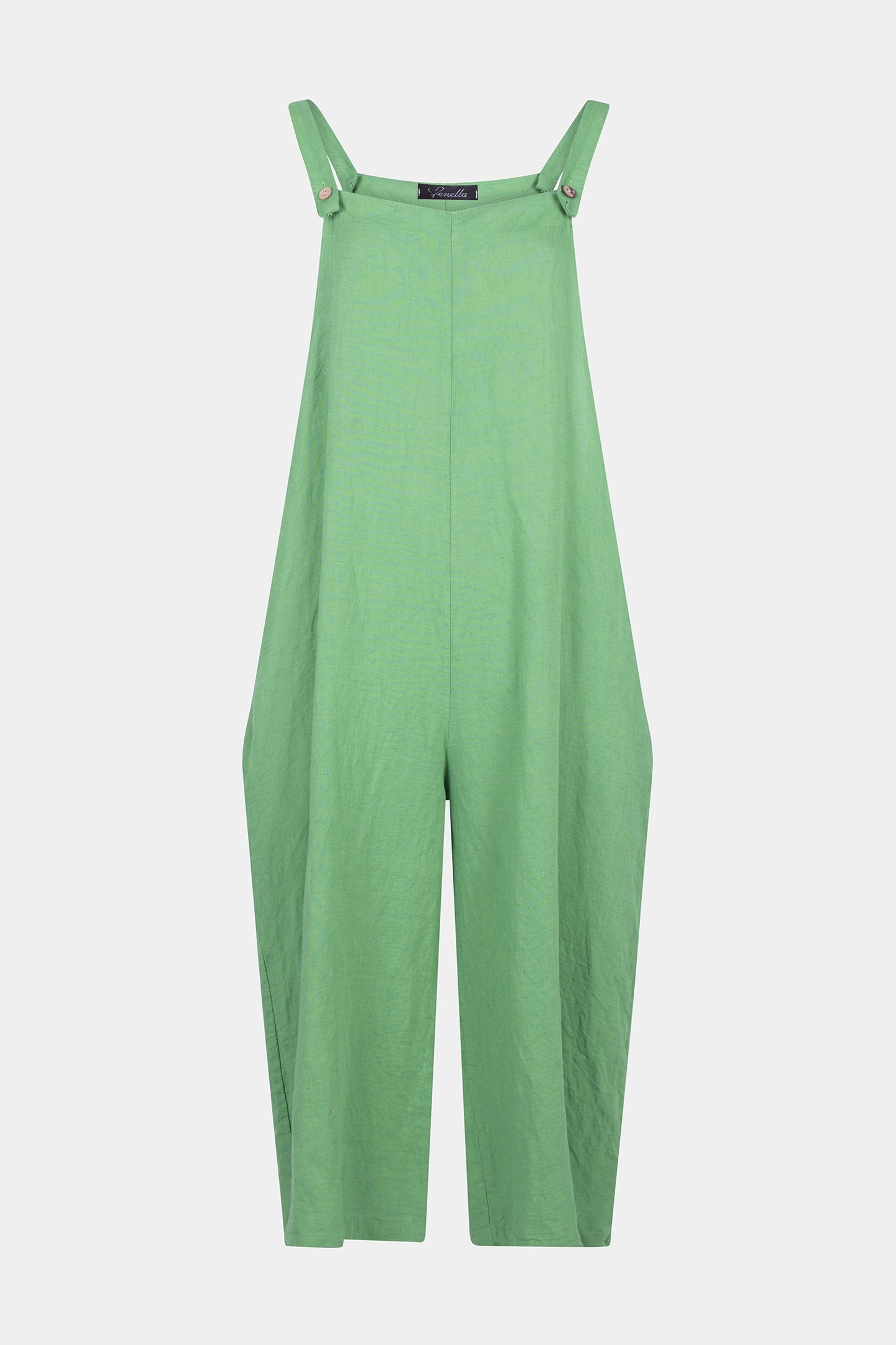 Easel Linen Dungaree