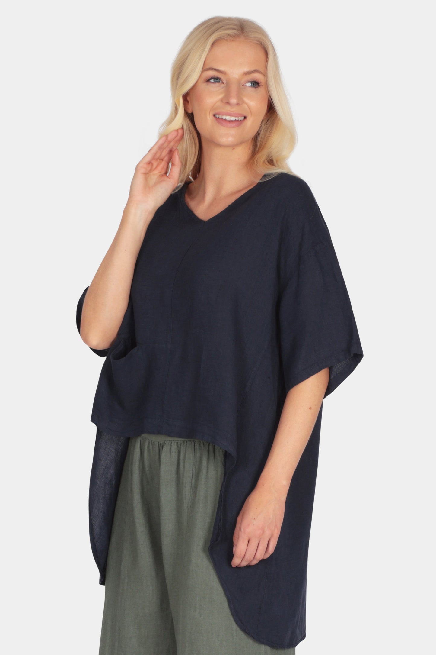 Nellie Linen Tunic