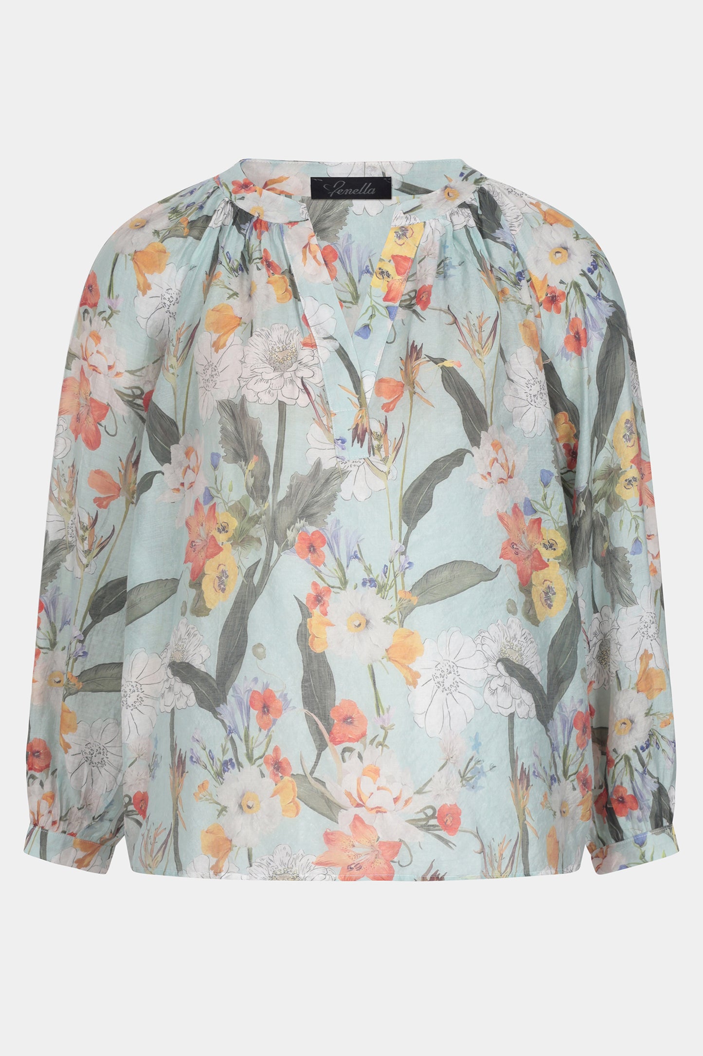 Astelia Floral Leaf Blouse