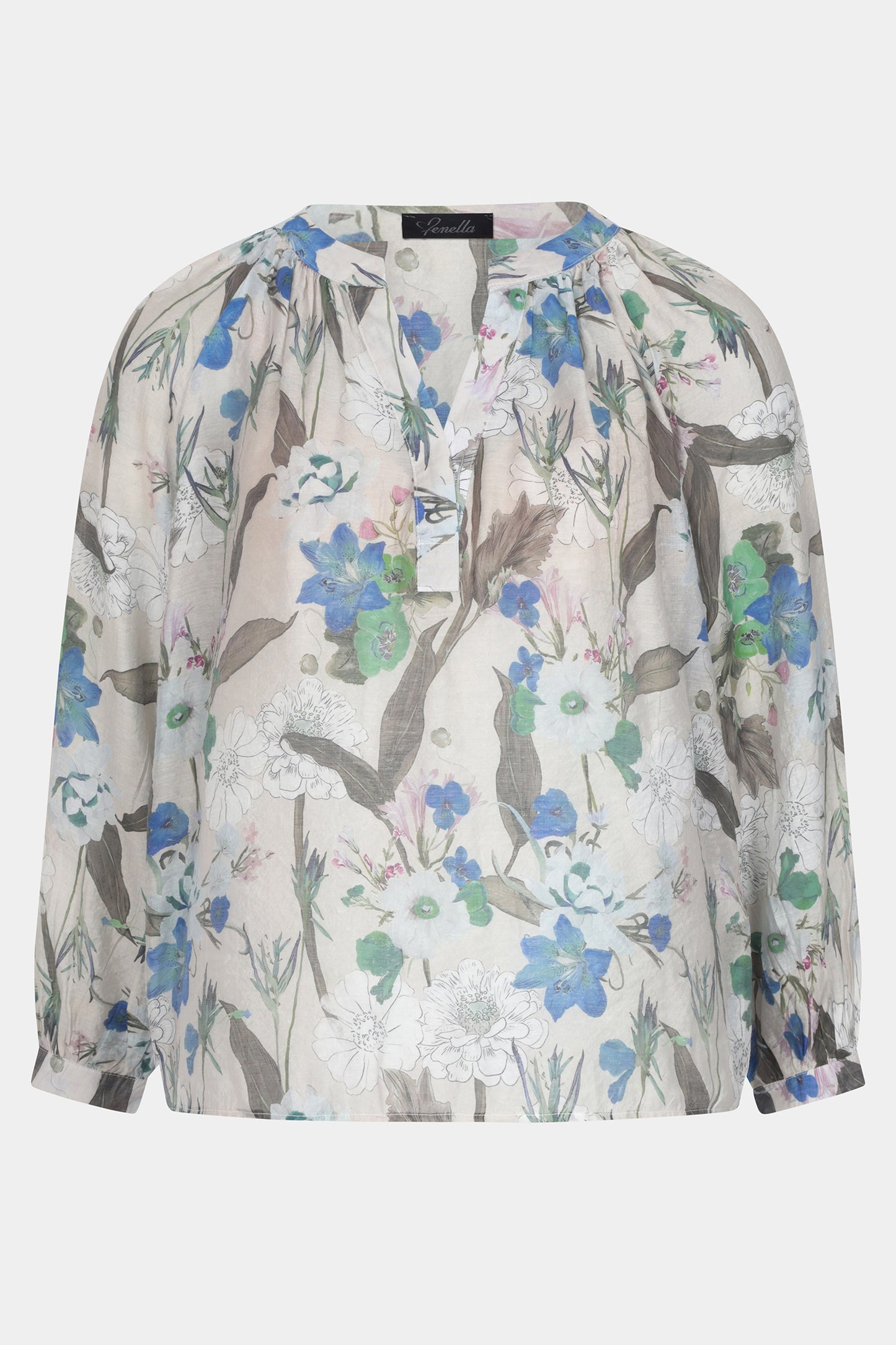 Astelia Floral Leaf Blouse