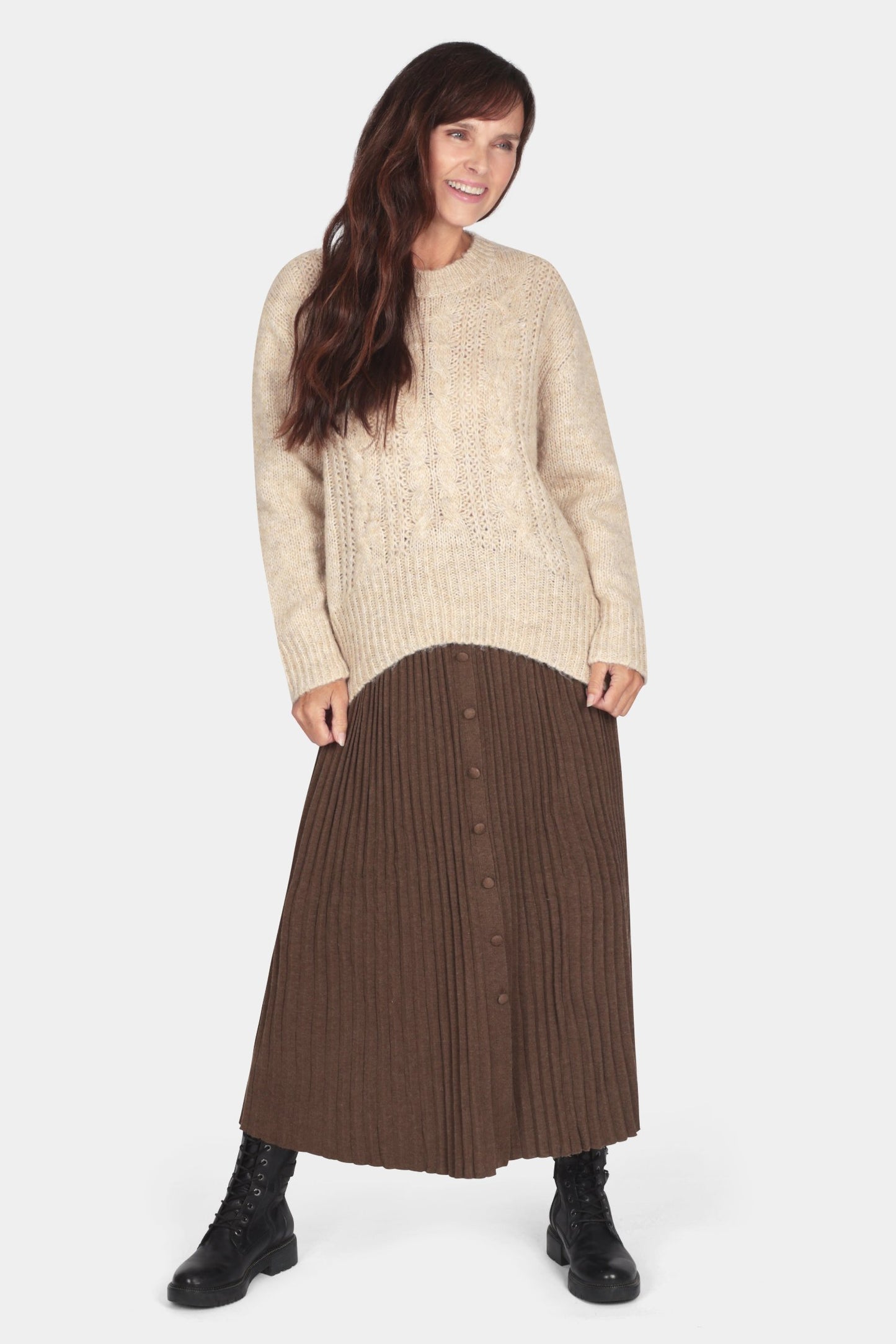 Livia Cable Front Jumper