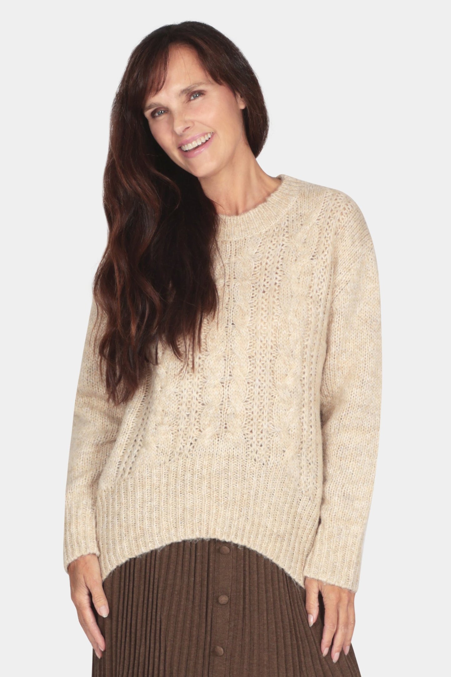 Livia Cable Front Jumper