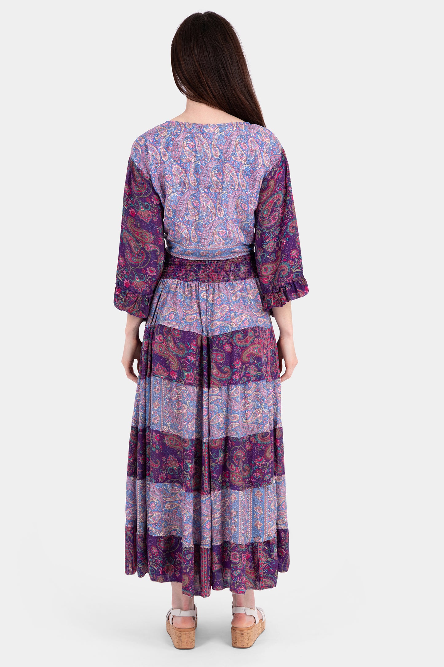 Sunset Silk Skirt