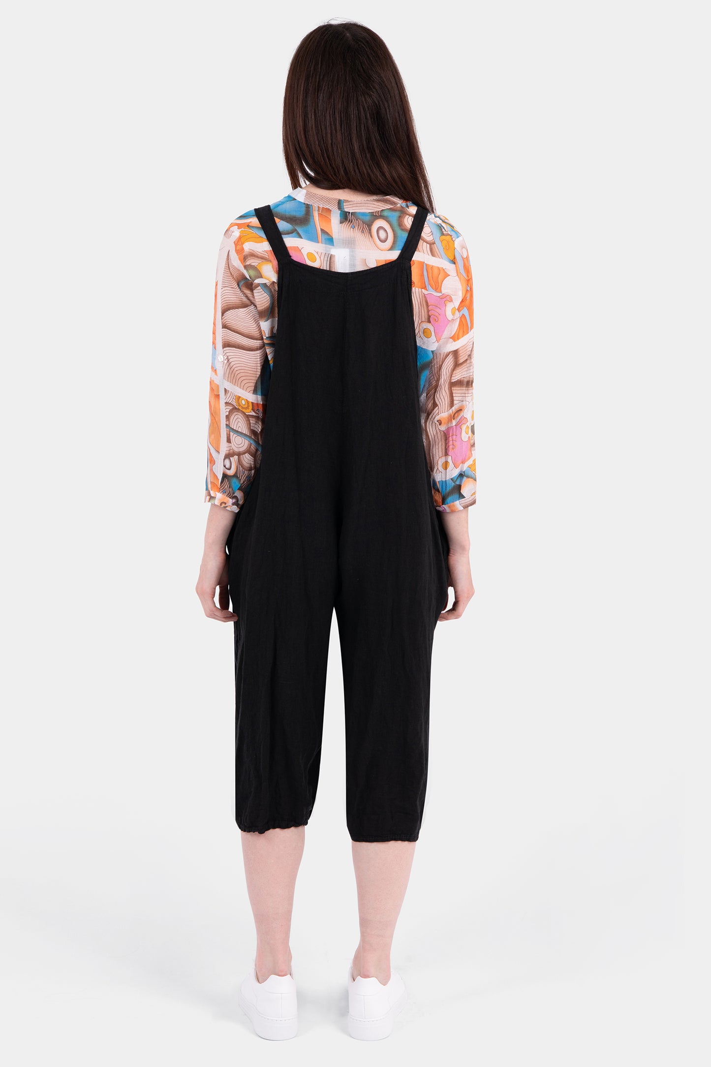 Easel Linen Dungaree