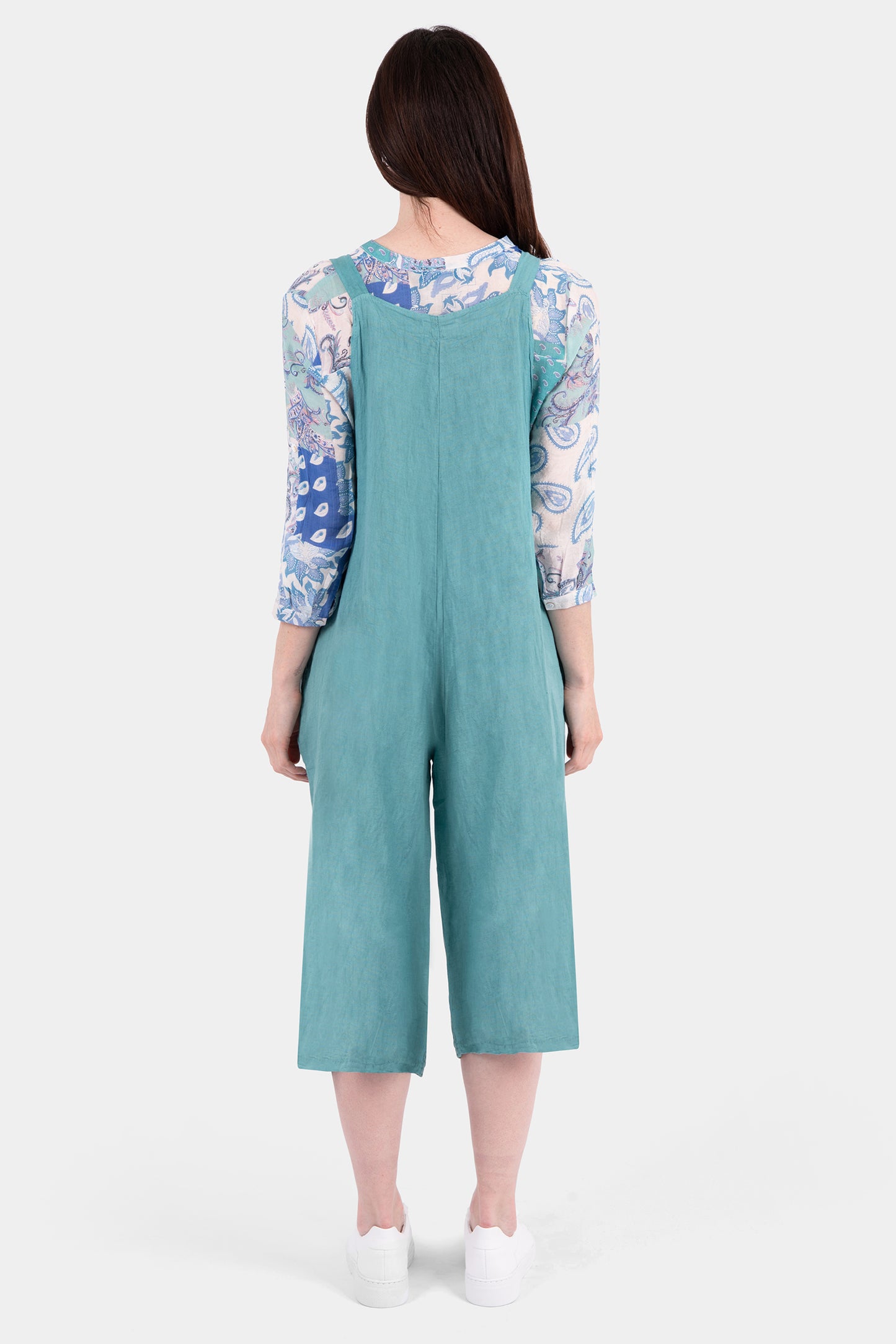 Easel Linen Dungaree