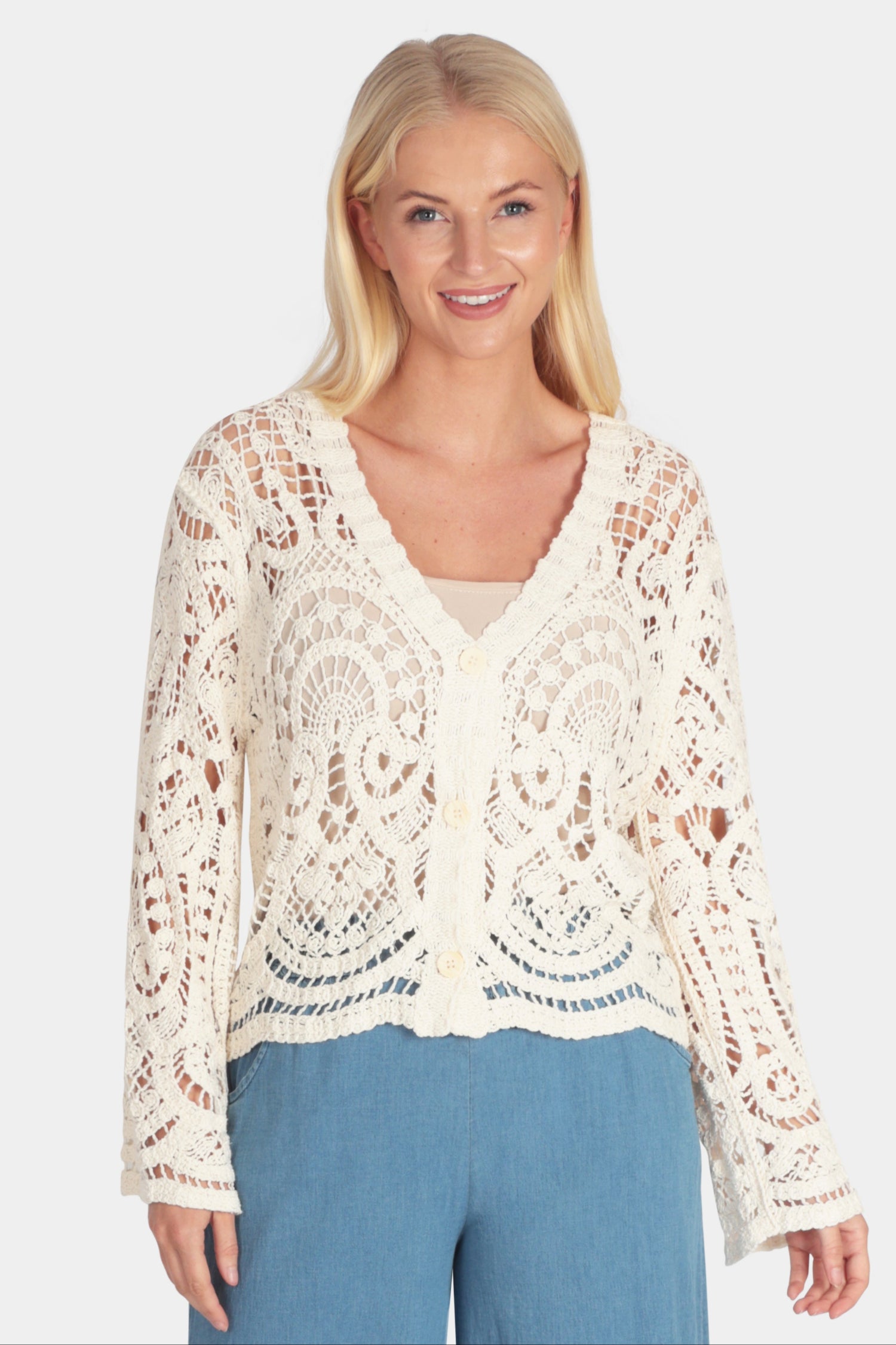 Crochet Cardigan - Fenella