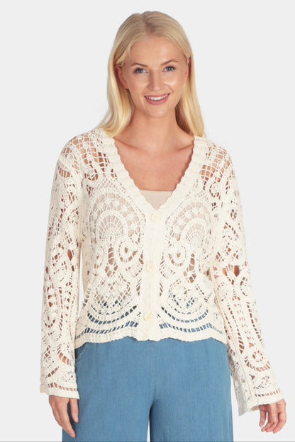 Crochet Cardigan - Fenella