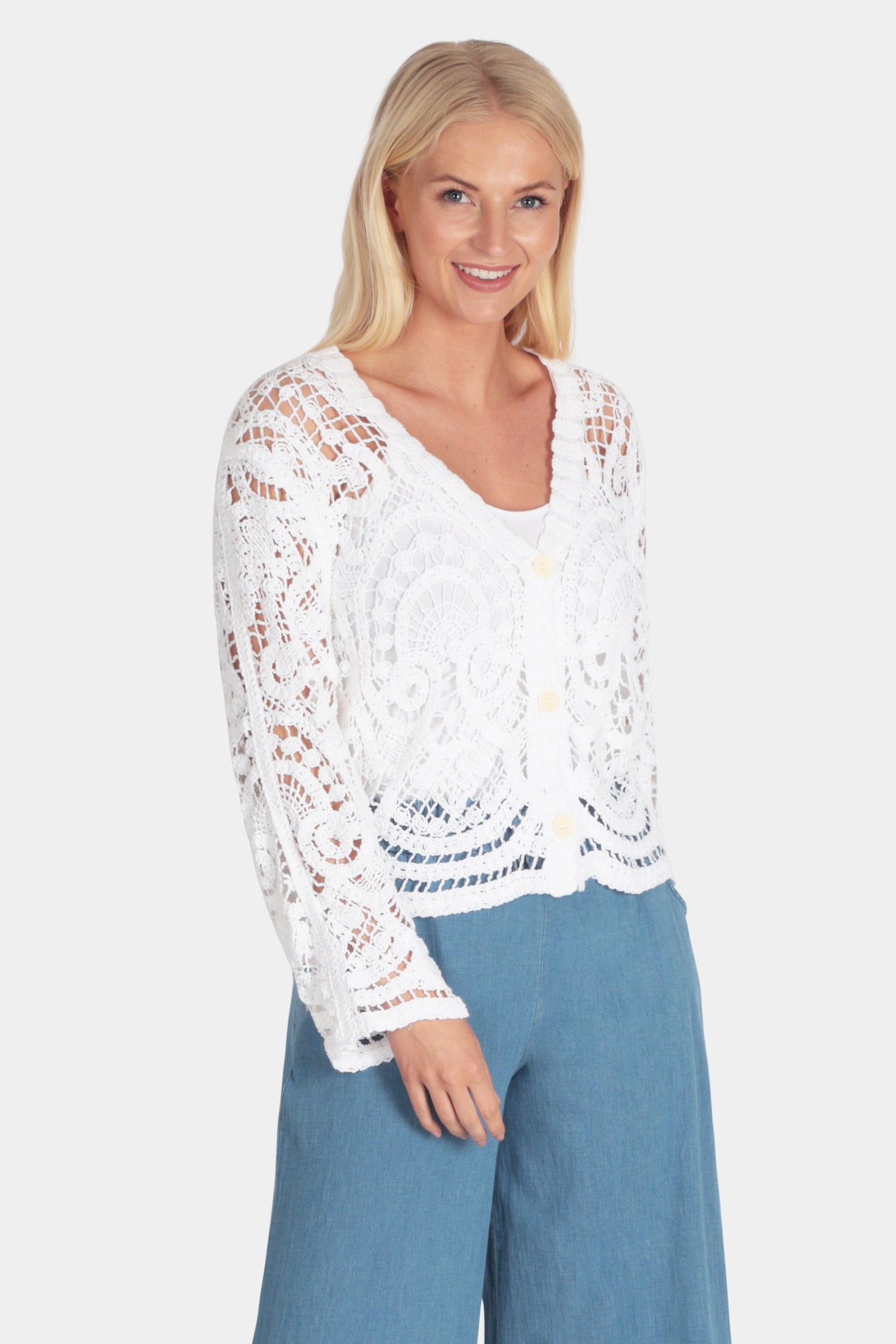 Crochet Cardigan - Fenella