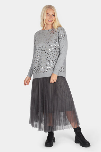 Nova Sequin Front Jumper