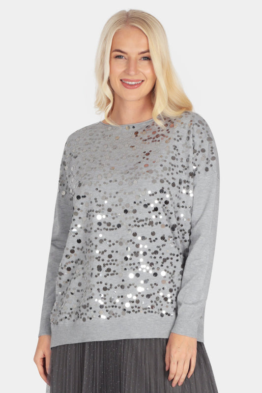 Nova Sequin Front Jumper