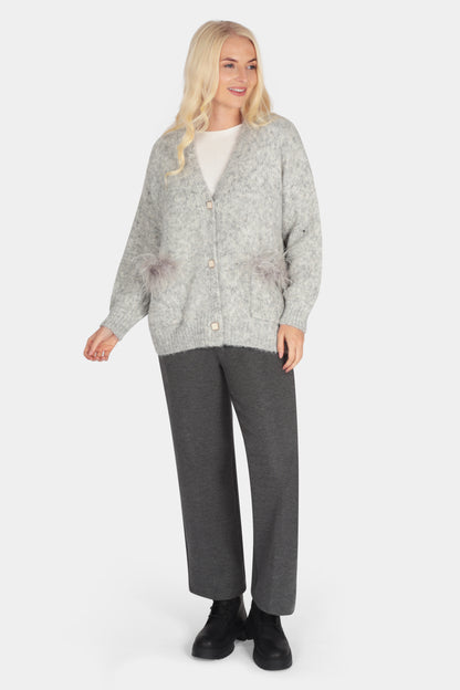 Feather Pocket Ferna Cardigan