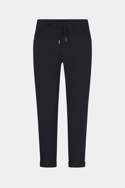 Tie-Waist Easy Fit Trousers