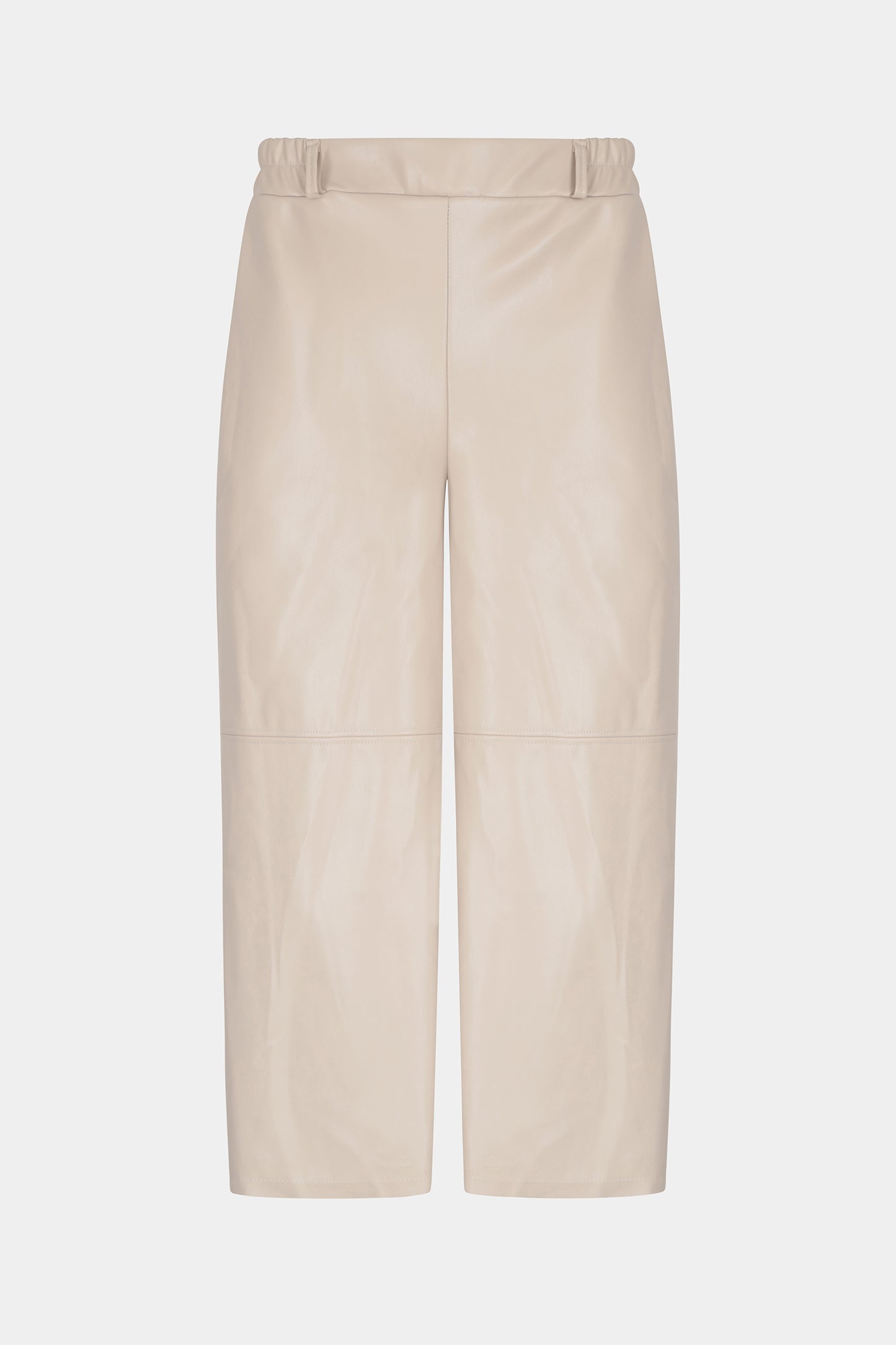 Vegan Leather 3/4 Leg Trousers