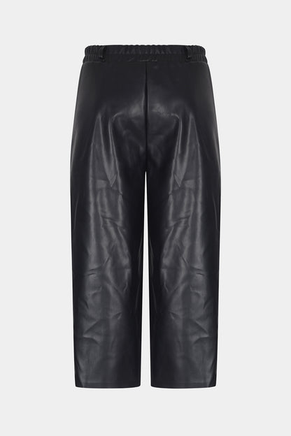 Vegan Leather 3/4 Leg Trousers