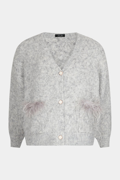 Feather Pocket Ferna Cardigan