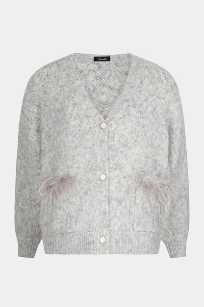 Feather Pocket Ferna Cardigan