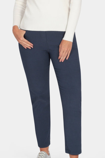 Tie-Waist Easy Fit Trousers