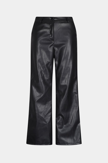 Vegan Leather Trousers