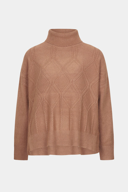 Honeycomb Front Knit