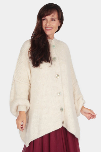 Alpaca Oversized Cardigan