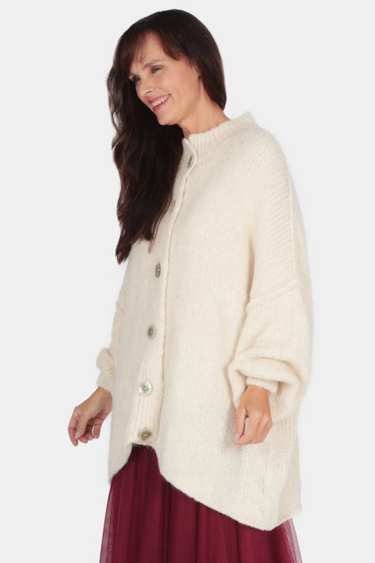 Alpaca Oversized Cardigan