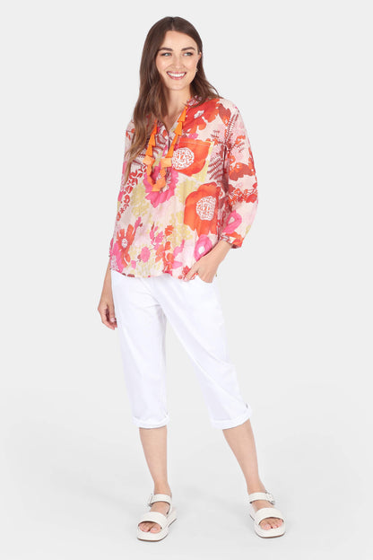 Floral & Fern Blouse