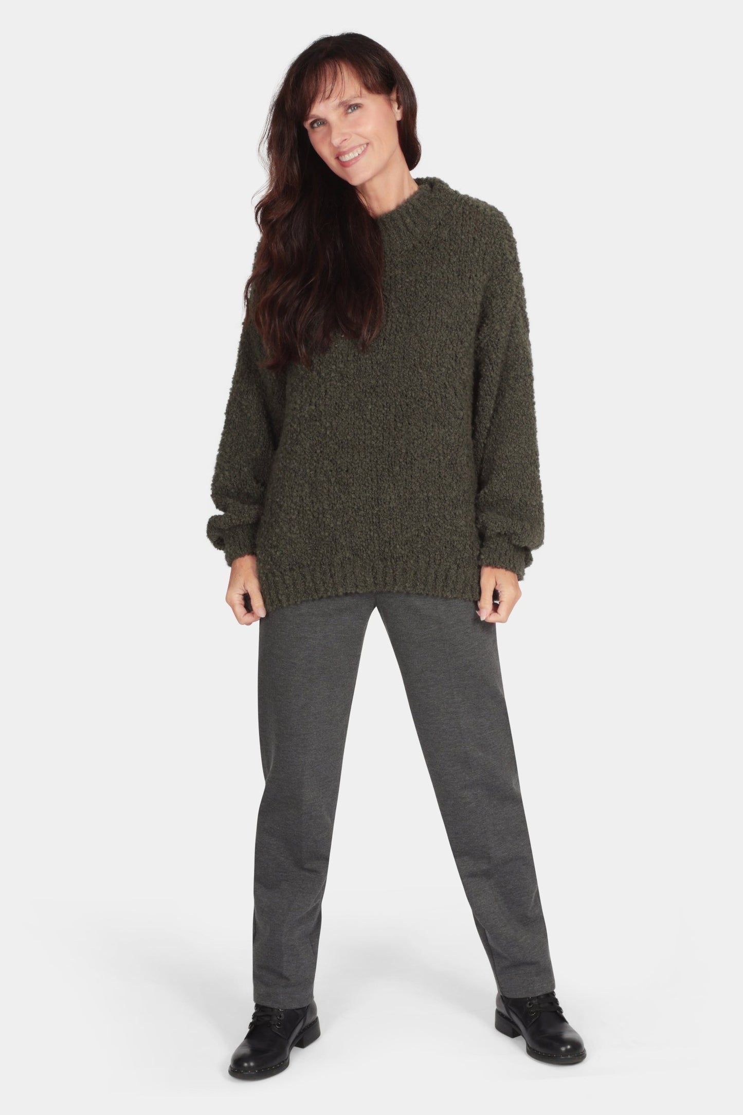 High Neck Alpaca Jumper