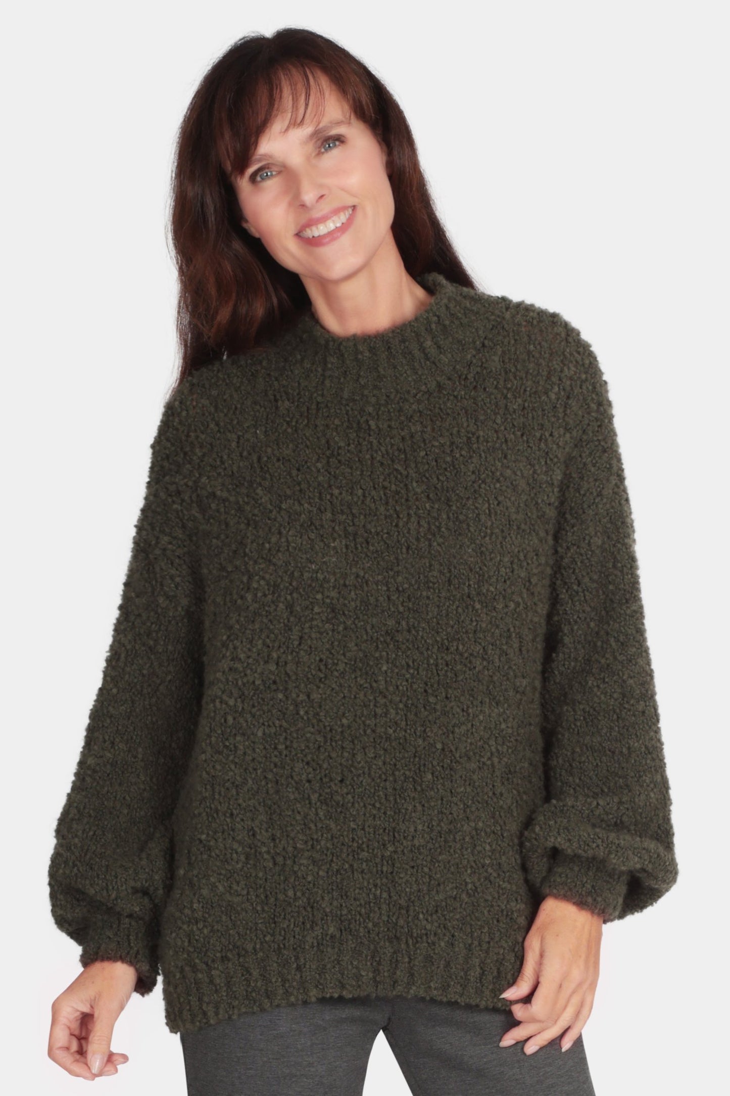 High Neck Alpaca Jumper