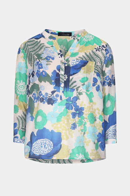 Floral & Fern Blouse