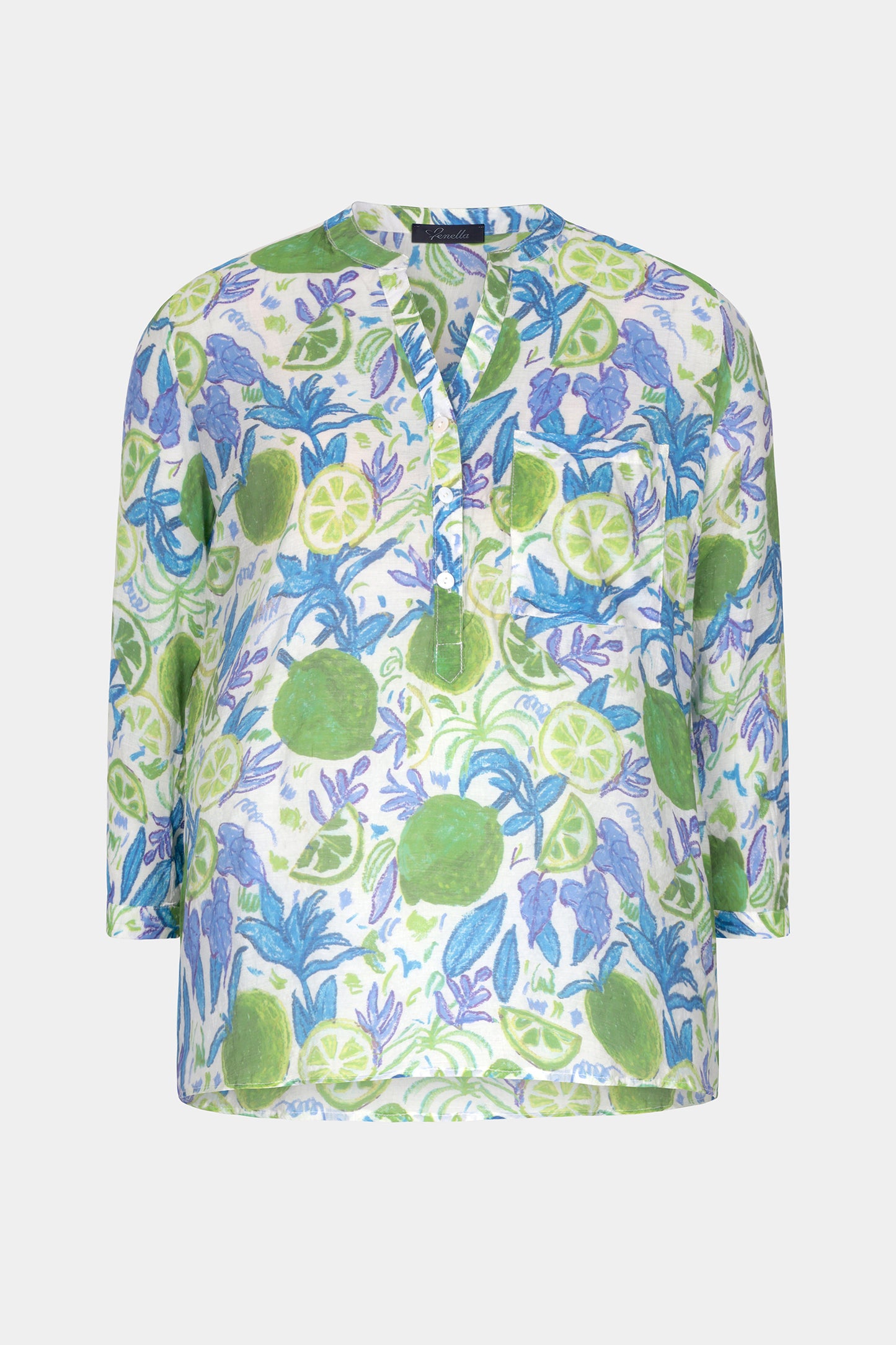 Lemon'e Print Blouse