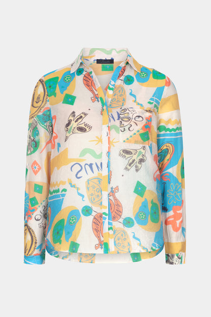 Otto Print Blouse