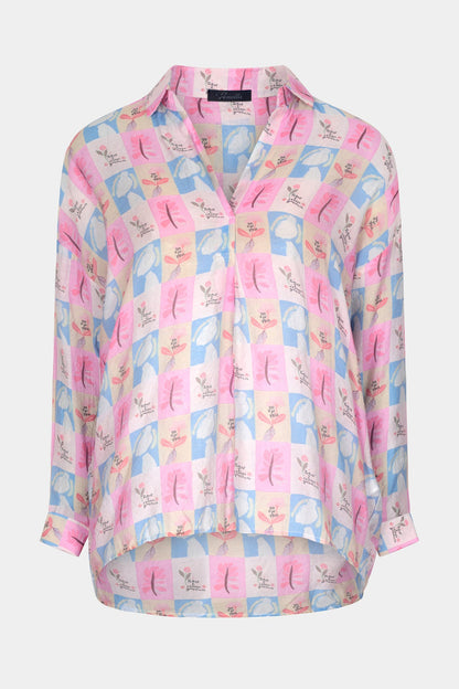 Tempo Print Blouse