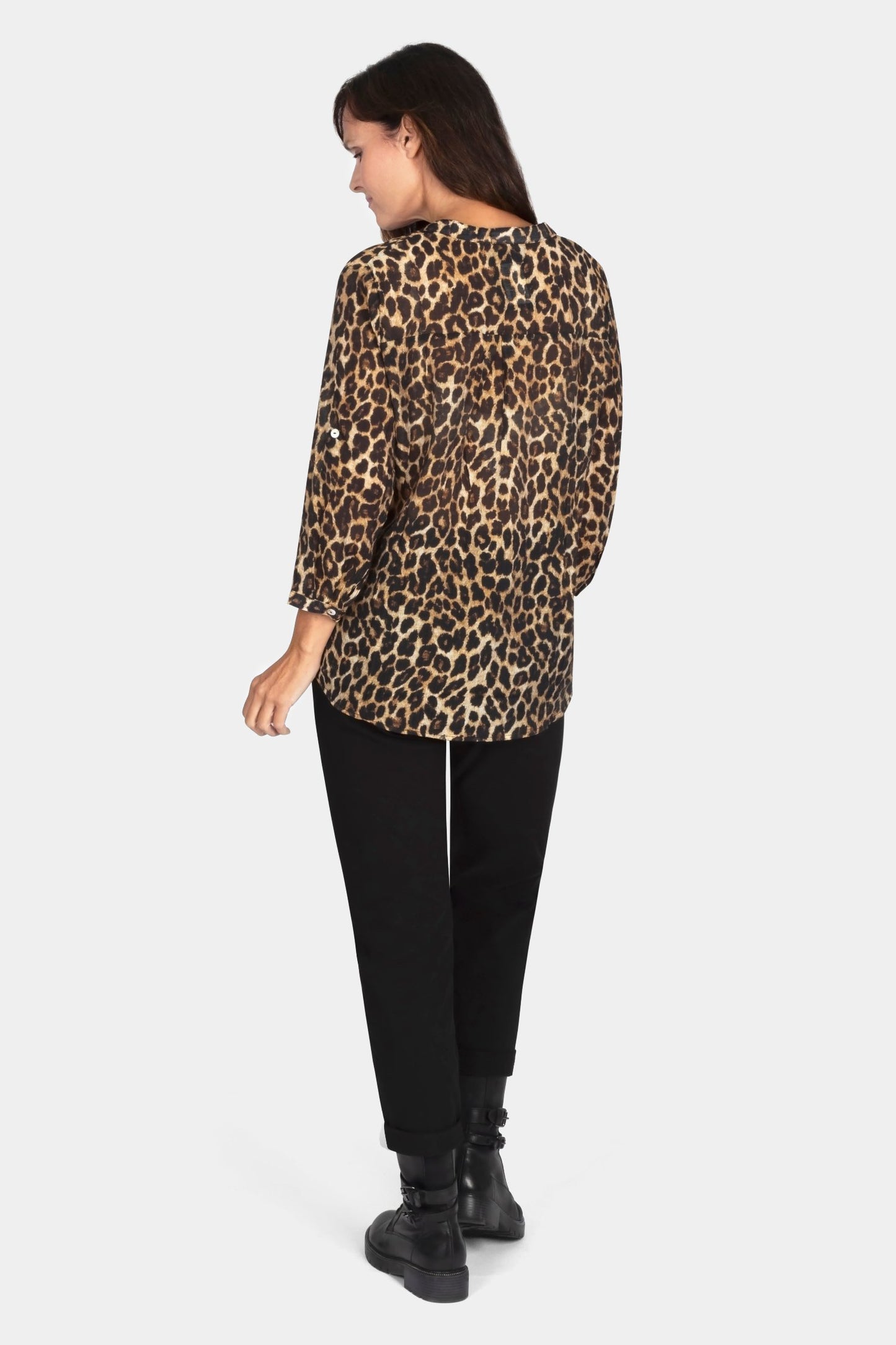 Leopard Print Blouse