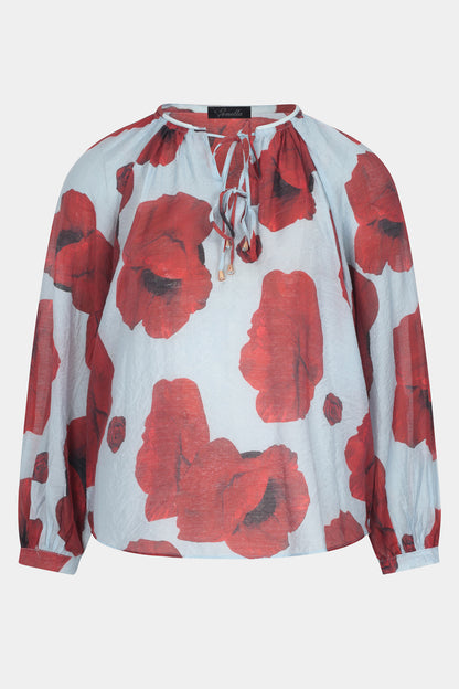 Cassia Flower Print Blouse - Fenella