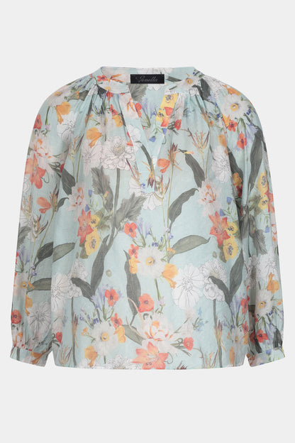 Astelia Floral Leaf Blouse