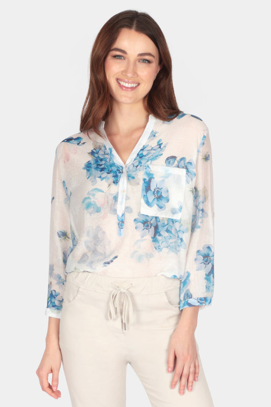 Flora Print Blouse