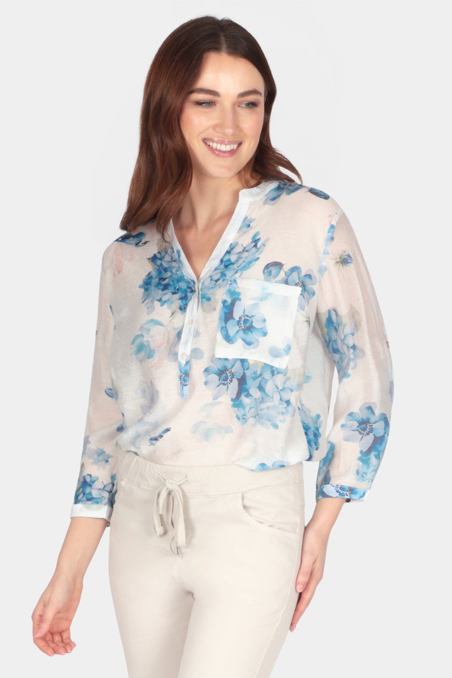 Flora Print Blouse