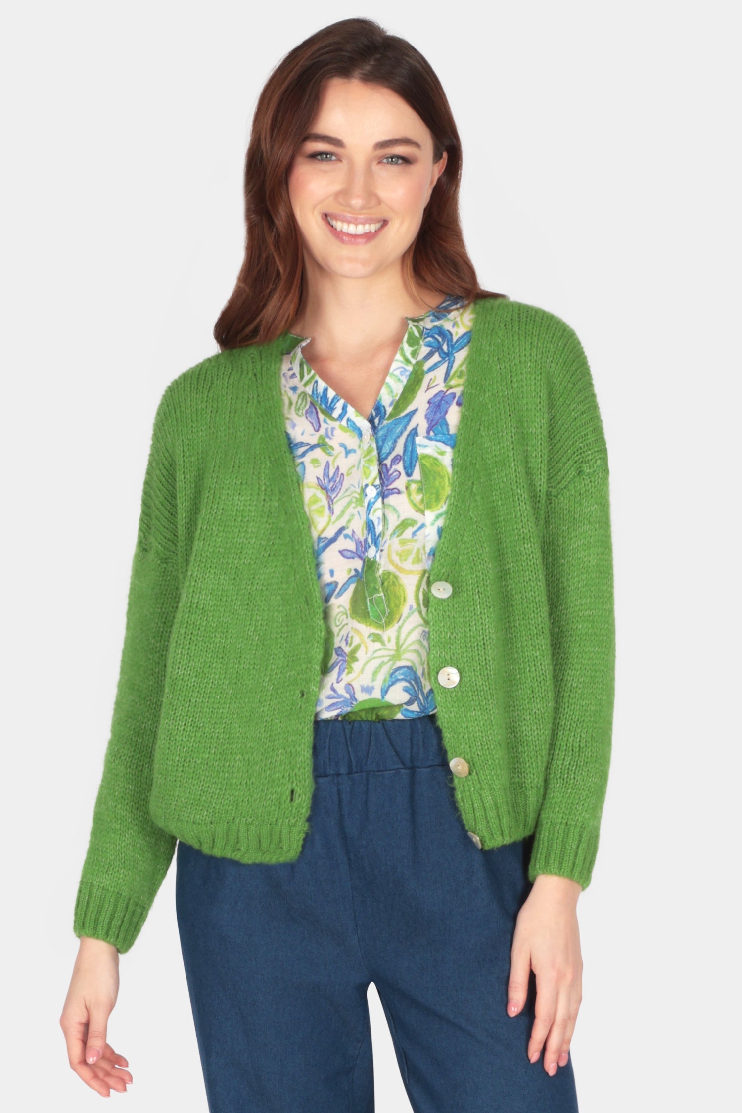 Betty Short Cardigan - Fenella