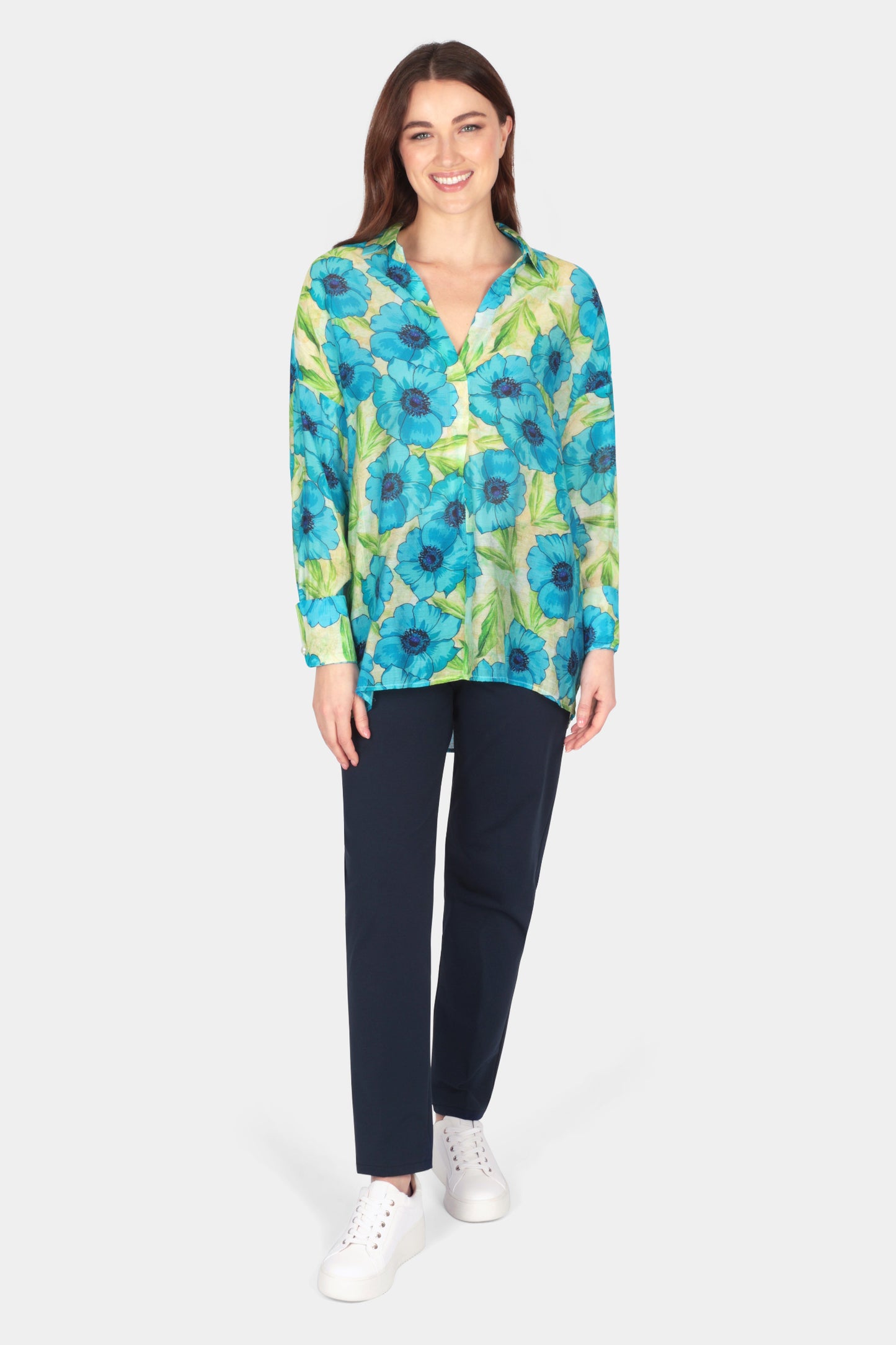 Papavero Print Blouse