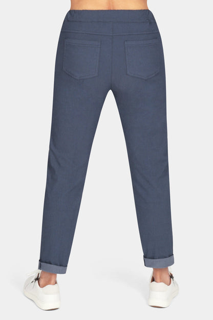 Tie-Waist Easy Fit Trousers