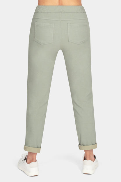 Tie-Waist Easy Fit Trousers