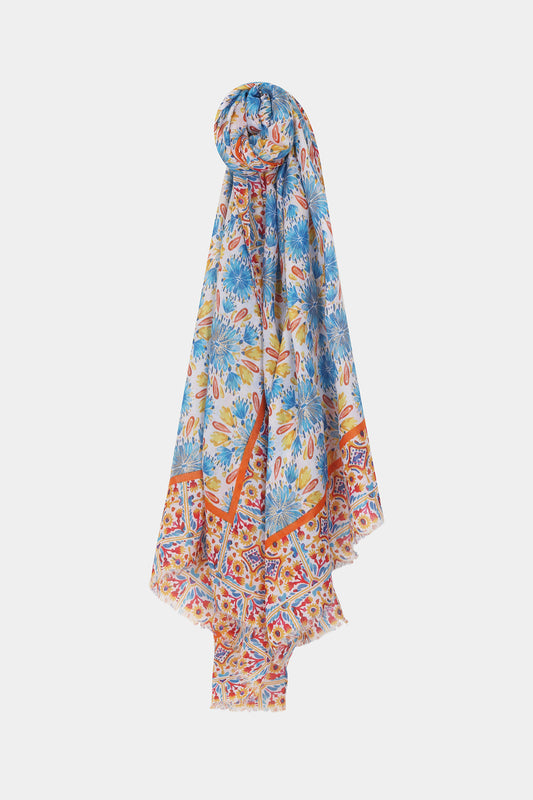 Mosaic Daisey Scarf