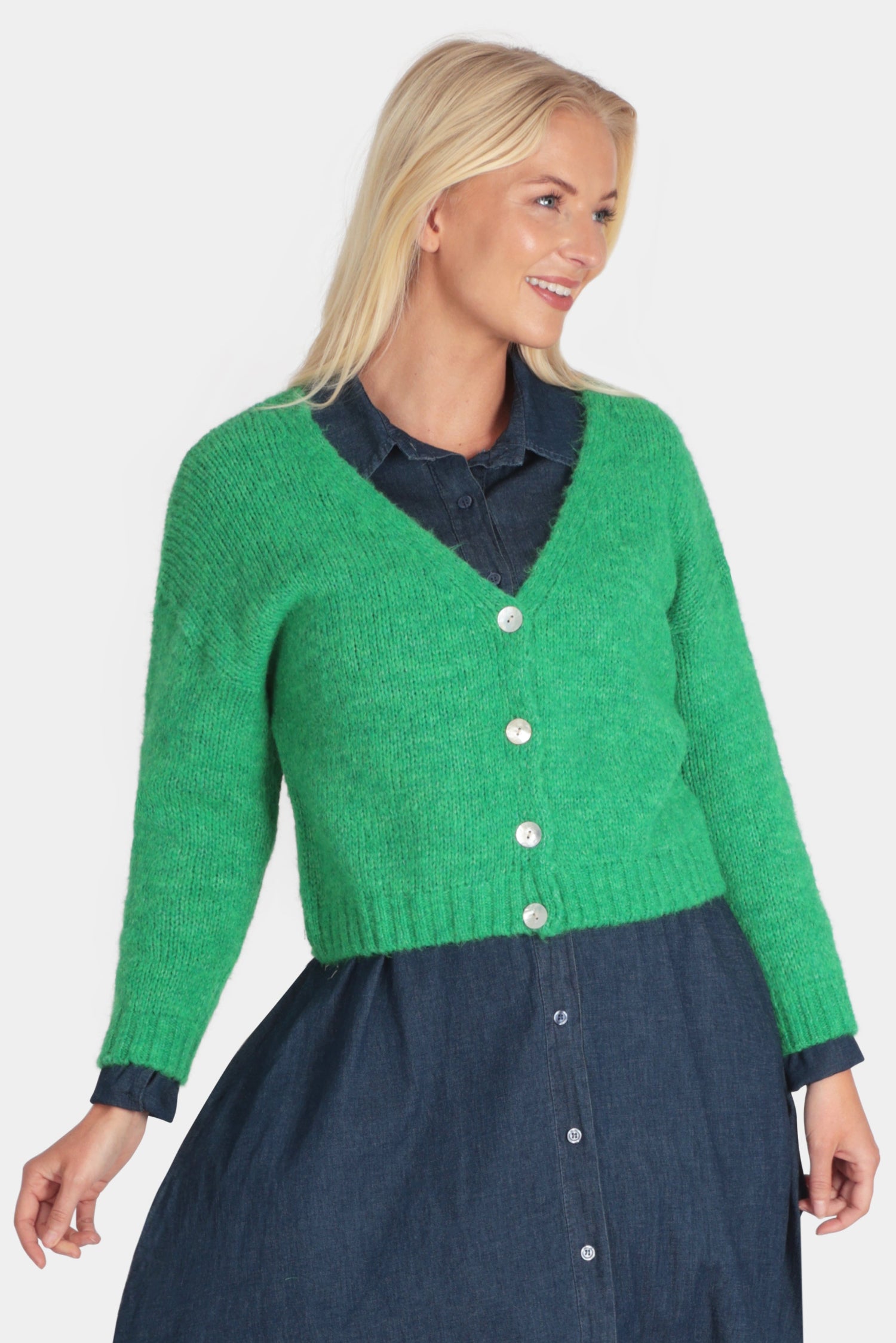 Betty Short Cardigan - Fenella